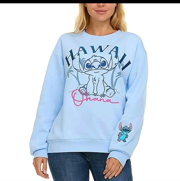 Disney Tops - NWT Disney Stitch "Hawaii Ohana" Sweatshirt